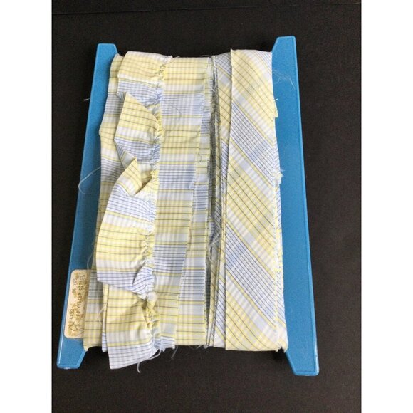 Vintage Fabric Strips Over 20 yards handmade for DIY Ruffle Crafting Sewing - Picture 1 of 4